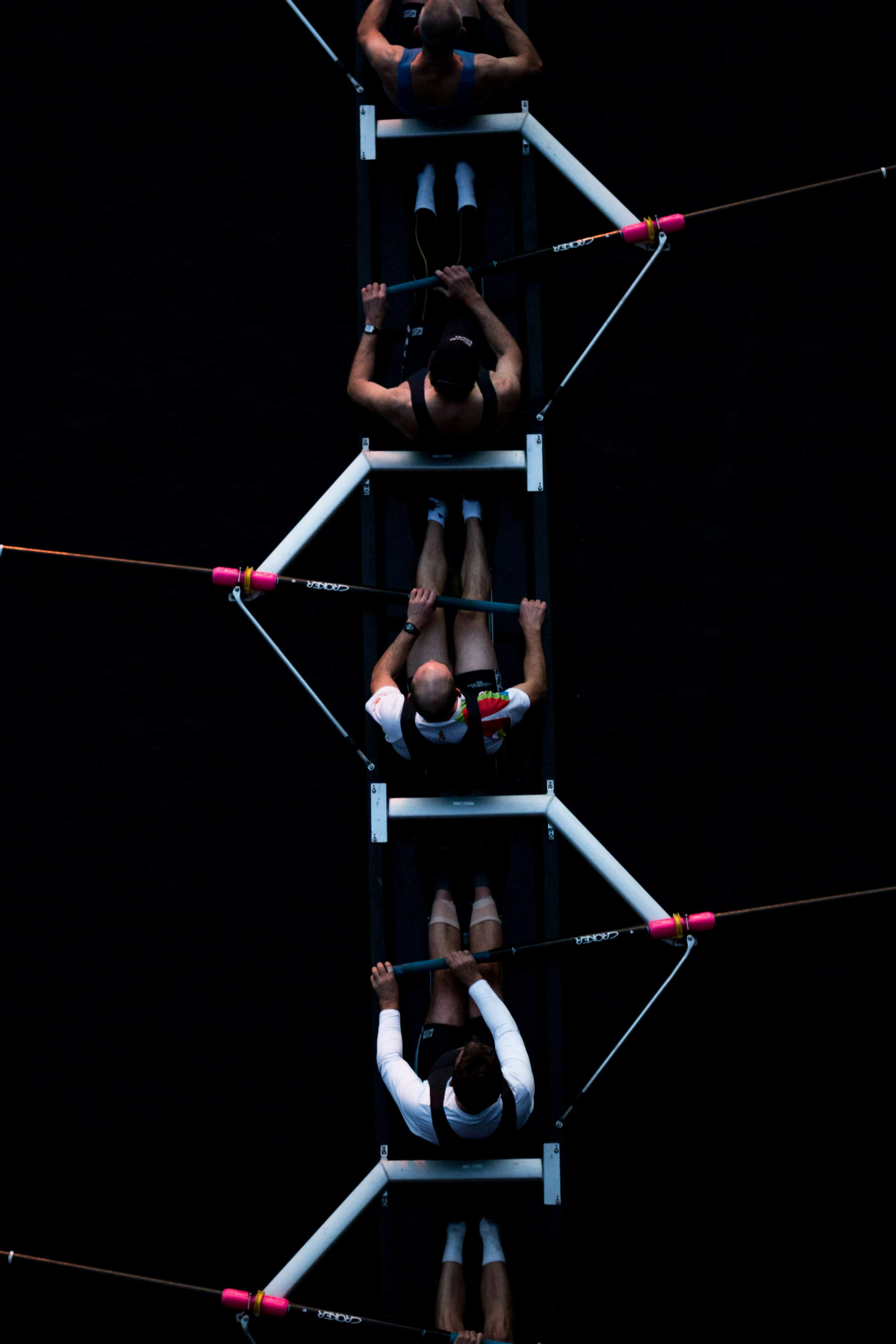 Rowing teamwork
